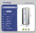 NASCO STANDING FREEZER 225L - Image 2