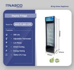 NASCO DISPLAY FRIDGES 298L - Image 2