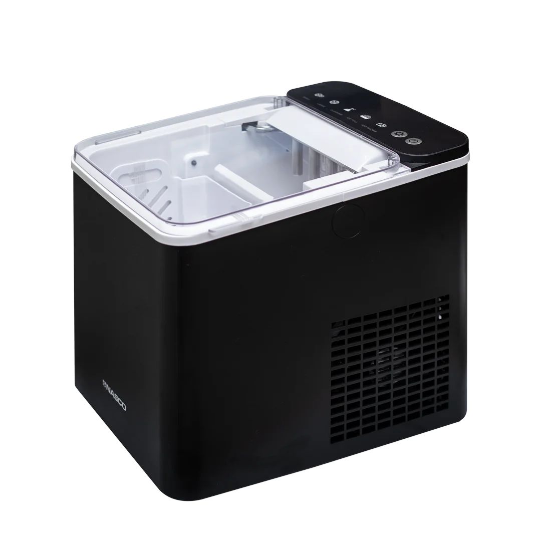 IMB1008-GS_compressed NASCO ICE MAKER 26 LB - BLACK - Image 1