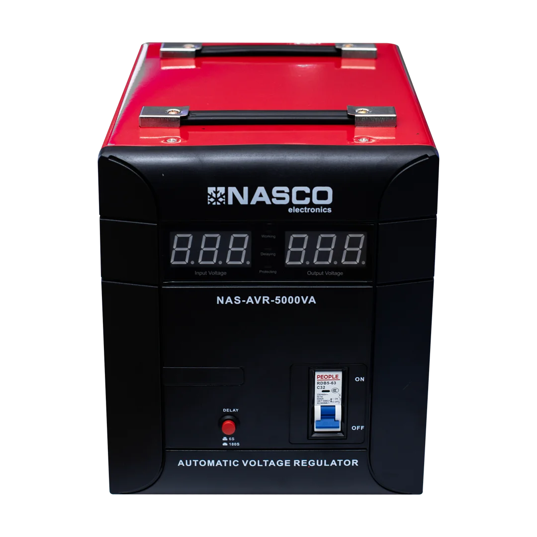 NAS-AVR-5000VA_compressed NASCO VOLTAGE REGULATORS 5000VA - Image 1