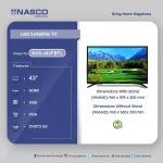NASCO LED FLAT 43'' - Image 2