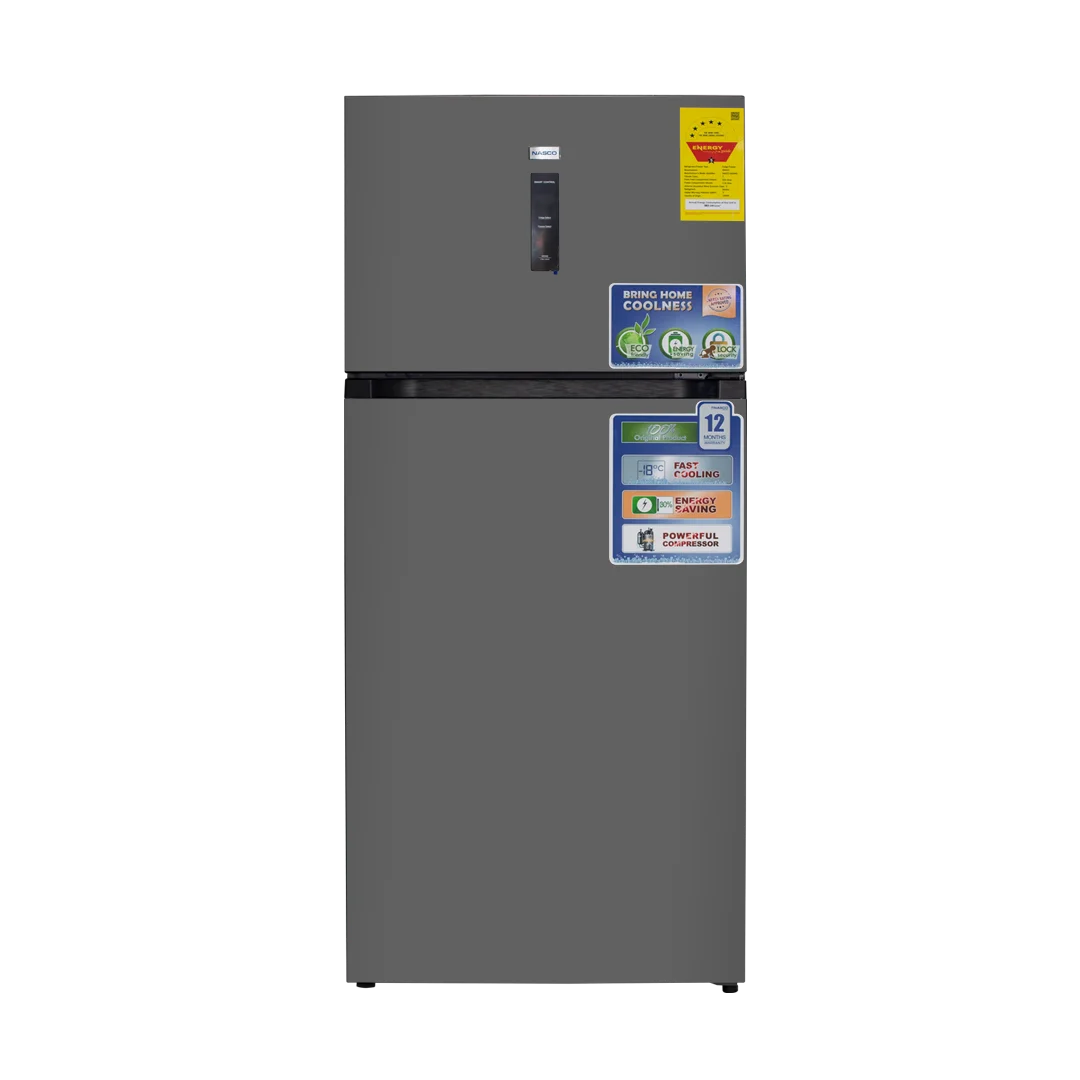 NASF2-600WD-FRONT_compressed NASCO REFRIGERATOR-TOP MOUNT -NO FROST 430L - Image 1