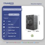 NASCO WASHING MACHINES (FRONT LOAD) 6KGS - Image 4
