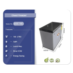 NASCO CHEST FREEZERS 145L - Image 2