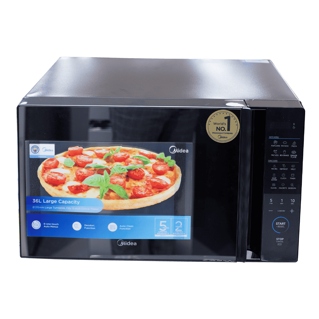EM034A2MO-B-1_compressed MIDEA SOLO MICROWAVE 34 LTRS- BLACK - Image 1