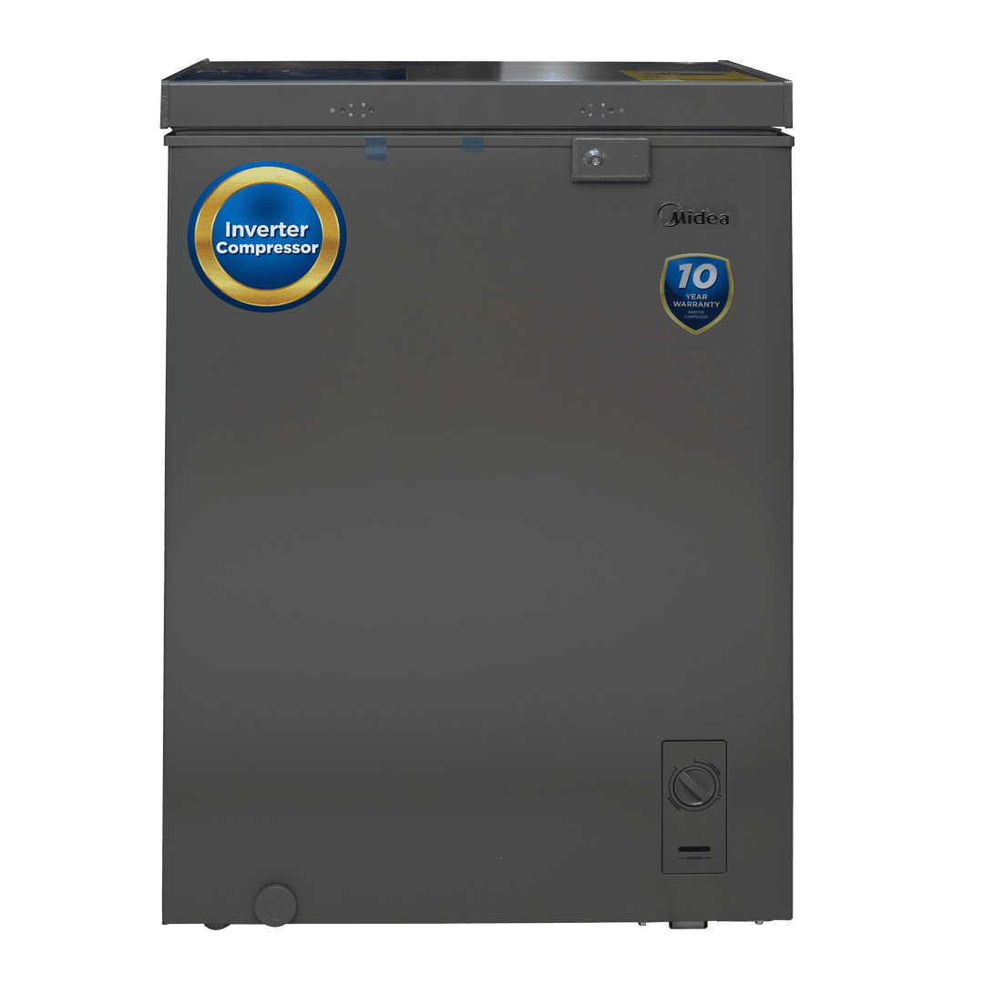 MDRC265FZG43D-FRONT_compressed MIDEA INVERTER FREEZER 143L - Image 1