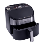 MIDEA AIR FRYER 6 LTR - BLACK - Image 3