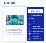 SAMSUNG Q-LED FLAT 4K TV 85'' - Image 2